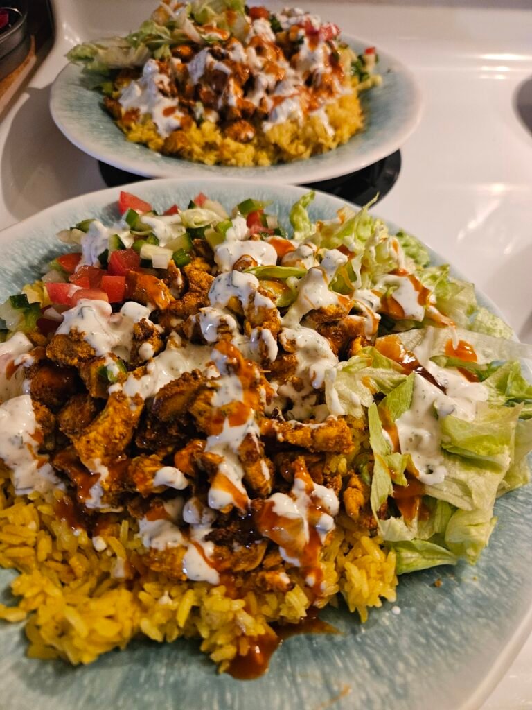 Menu chicken and rice